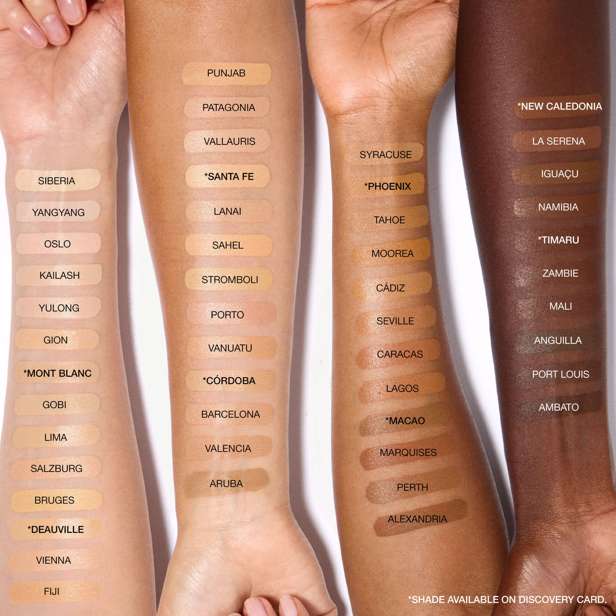 Natural Matte Longwear Foundation Discovery Card